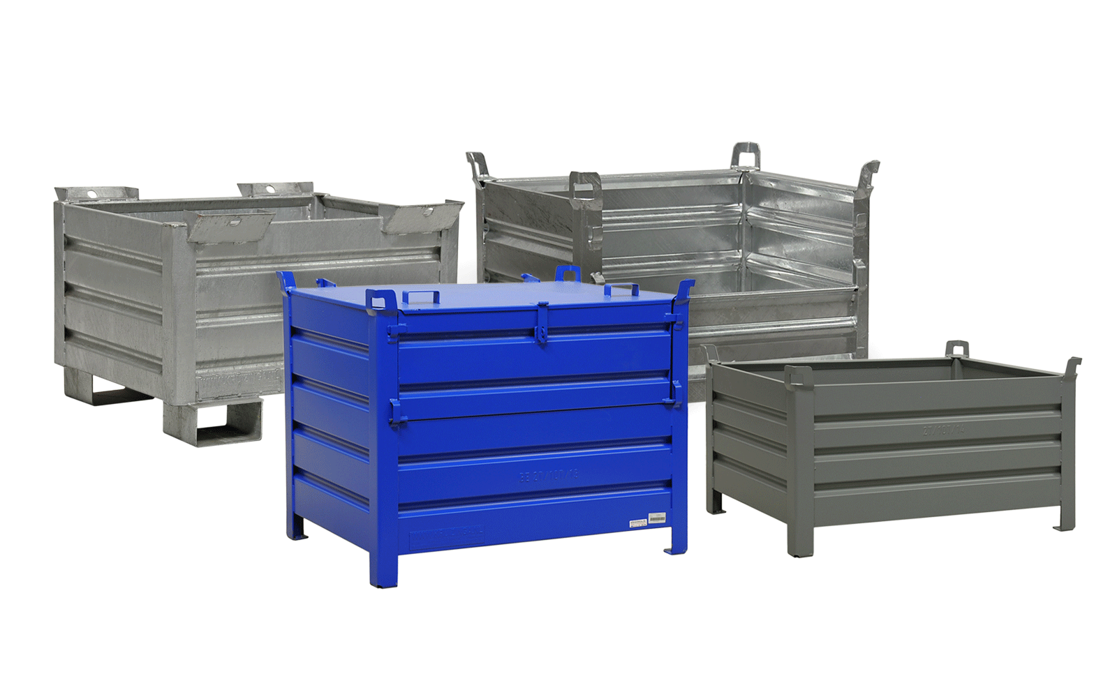 Stacking box steel